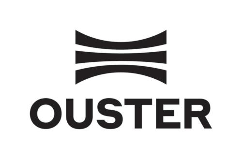 Ouster Logo NoTM Stacked Black CMYK